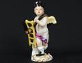 MINIATURE MEISSEN PORCELAIN FIGURE