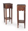 PAIR OF WOODEN NIGHTSTANDS
