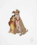 A WALT DISNEY SERICEL FROM LADY AND THE TRAMP