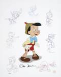 A DISNEY MASTERS SERIES LIMITED EDITION CEL SETUP