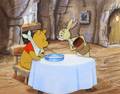 A WALT DISNEY CELLULOID FROM WINNIE THE POOH AND