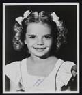 NATALIE WOOD AS CHILD SIGNED PHOTOGRAPH