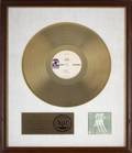 CREAM GOODBYE GOLD RECORD AWARD
