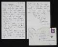 BRIAN JONES HANDWRITTEN LETTER TO FAN