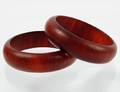 PAIR OF RHINO HORN BANGLES