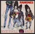 RAMONES SIGNED ROCK N ROLL RADIO 45 RECORD