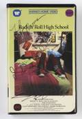 ROCK N ROLL HIGH SCHOOL SIGNED BY THE RAMONES