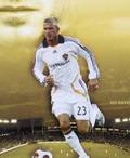 DAVID BECKHAM SIGNED 2008 GALAXY JERSEY