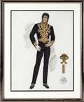 MICHAEL JACKSON ORIGINAL COSTUME SKETCH