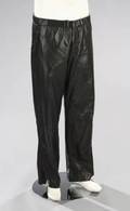 OZZYS JIL SANDER BLACK LEATHER PANTS