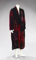 OZZYS REVERSABLE VELVET ROBE