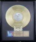 ROBERT PLANT GOLD RECORD AWARD