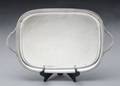 MARY PICKFORD OWNED INSCRIBED SILVER TRAY