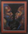 EVANDER HOLYFIELD VS MICHAEL MOORER ARTWORK