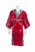EVANDER HOLYFIELD VS JOHN RUIZ FIGHT WORN ROBE