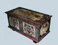 73 PENNSYLVANIA DUTCH PAINTED SMALL TRUNK