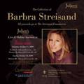 BARBRA STREISAND BANNER FROM CUNARD EXHIBITION E