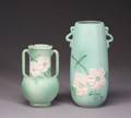 TWO WELLER POTTERY VASES