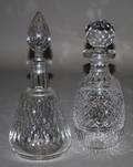 98 TWO CUT CRYSTAL DECANTERS