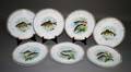 97 SET OF ELEVEN PORCELAIN FISH PLATES