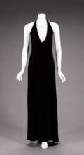 Barbra Streisand Halter Gown