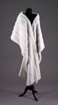 ANN MILLER WHITE MINK STOLE