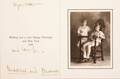 PRINCE CHARLES  PRINCESS DIANA CHRISTMAS CARD