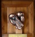 BOB HOPE BRONZE BOXING GLOVES