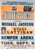 THE JACKSONS TRIUMPH TOUR CONCERT POSTER
