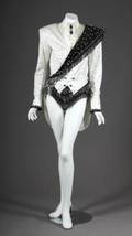 ANN MILLER WHITE AND BLACK TUXEDO DANCE COSTUME