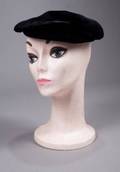 MARILYN MONROE BLACK VELVET HAT