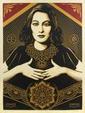 SHEPARD FAIREY American 1977 PEACE AND JUSTICE WOMAN 2013