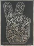 SHEPARD FAIREY American 1970 PEACE FINGERS 2006