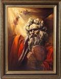 TEN COMMANDMENTS PAINTING BY LINFORD DONOVAN