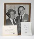 COLLECTION OF LOUIS SHURR  BOB HOPE ITEMS