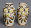 66 PAIR OF POTTERY VASES