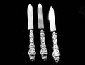 150 SET OF NINE STERLING SILVER FRUIT KNIVES