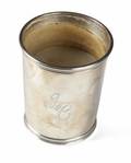 JOAN COLLINS JC MONOGRAMMED STERLING JULEP CUP