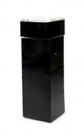 JOAN COLLINS BLACK LACQUER PEDESTAL BASE
