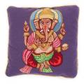 NEEDLEPOINT GANESH PILLOW