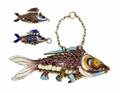 BARBARA BACH ARTICULATED ENAMEL FISH CHARMS
