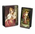 TWO RUSSIAN LACQUER BOXES