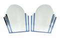 PAIR OF ART DECO WALL MIRRORS