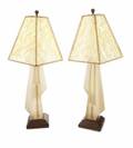 PAIR OF ART DECO STYLE LAMPS