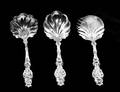 114 GROUP OF FIVE STERLING SILVER SERVING PIECES