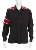 MICHAEL JACKSON WORN BLACK CTE SHIRT