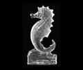 133 WATERFORD CRYSTAL SCULPTURE OF A SEAHORSE