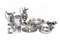LUISE RAINER GROUP OF MODERN SILVERPLATED TABLEWARE