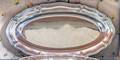 LUISE RAINER STERLING OVAL SERVING PLATTER