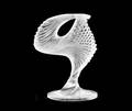 103 LALIQUE CRYSTAL SCULPTURE TROPHEE